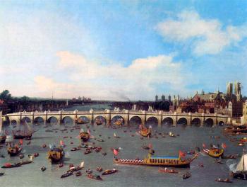 Canaletto : Westminster Bridge